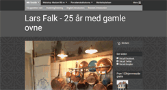 Desktop Screenshot of lars-falk.dk